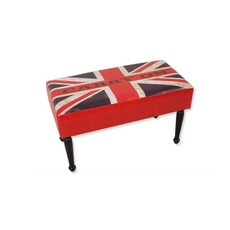 큐티메이트 CM/오토만/스툴/유니온잭, 혼합 색상