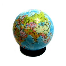 Pintoo 6' 60P Hangul Globe 藍色, 15厘米