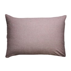 [September room]S格紋枕頭套+超細纖維枕芯 紅色