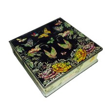 珍珠貝母便簽本（黑蝴蝶）