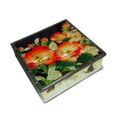 珍珠母便箋簿（山茶花）