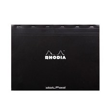 RHODIA 38 號飛鏢墊, 黑色的