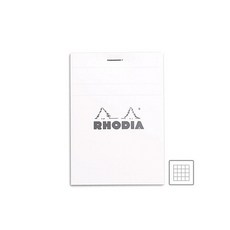 RHODIA 記事本 no12 格 3 束, 白色的