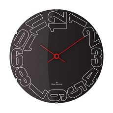 [OLIVER HEMMING] W500DG20BB(掛鐘), 1個
