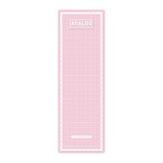 [아날로그] 반투명 커팅매트, 핑크, 2개