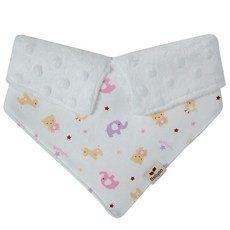 babyan 兒童動物領巾圍兜 紫色