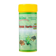 아쿠아플러스 거북이 사료, 90g, 1개