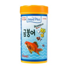 아쿠아플러스 금붕어 프리미엄 밥 사료, 200g, 1개