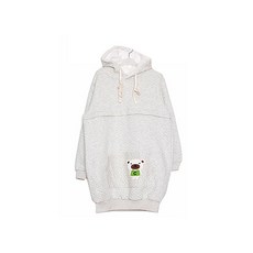 iyaan 絎縫小熊連帽上衣