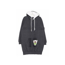 iyaan 絎縫小熊連帽上衣