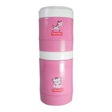 피셔프라이스 스텐 2단 죽통, 핑크, 150ml, 1개