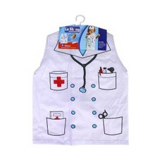 角色扮演醫生, 白色, 44.5 x 51.5 厘米，帽圍 57 厘米, 1個