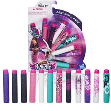 해즈브로 너프 르벨 다트 리필, 2팩, 8세이상