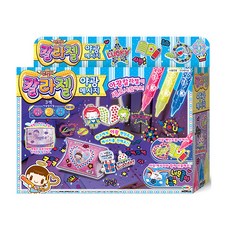 미미 엔젤이 칼라젤 야광메시지 (57078) 유치원 여아 선물, 1개