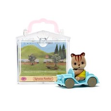 Sylvanian Families 森林家族 家庭小松鼠車5203, 1組, 混色