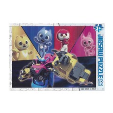 미니특공대 퍼즐 미니특공대 100pcs, 52x40cm, 100피스, 1개