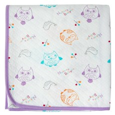 babyan 新生兒保暖印花包巾