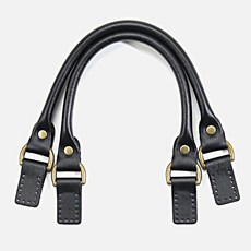 [바이핸즈] - 청동 토트용 핸들, 블랙, 1개