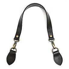 [바이핸즈] - 청동 유선형 가죽핸들, 브라운, 1개