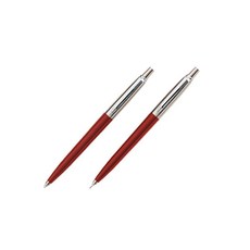 PARKER 派克 Jotter 原子筆 + 自動鉛筆套組 紅色, 1套