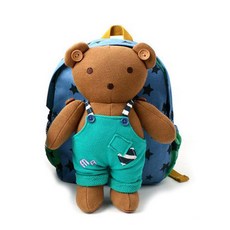 WINGHOUSE 小熊造型防走失後背包, 藍色