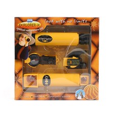 NAVIR Explora 探索工具包——探索者科學工具, 黃色的, 望遠鏡、潛望鏡、Super Optic Wonder Plus