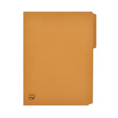 Alpha 黃色文件夾 AF195 A4無印刷, 10個