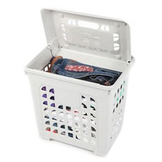 해피 뚜껑바구니, 그레이, 4개