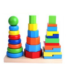 Kiumhouse 形狀造型堆疊玩具, 27.3*21.5*9.5cm