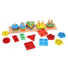 Kiumhouse 木質 5 步環配件, 1組