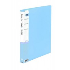 Heemang A4透明文件夾 40入, 3個, 天空藍