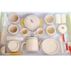 [키움하우스] 원목부엌소꿉놀이33, 16cm x 7cm, 1개