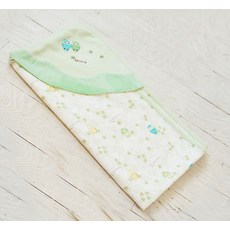 Efrang 新生兒印花包巾