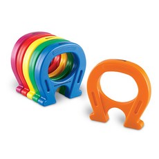 Learning Resources 馬蹄形磁鐵 6入組, 3至8歲