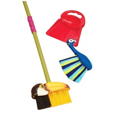 Brandb 鳥造型掃把畚箕組, 1個