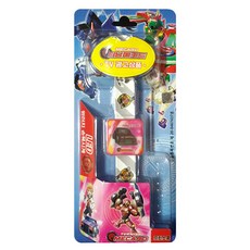 터닝메카드 LED 원터치 손목시계 프린스콩, 1개, 5세 이상