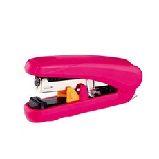 플러스 플랫 피타히트 스테플러 ST-010XH, 핑크, 1개