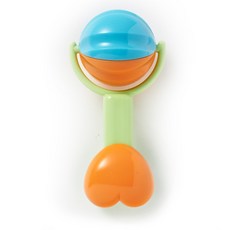 [베이비주] 하트딸랑이, 11.5 x 3cm, 2개