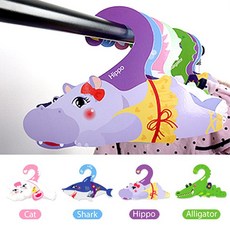 Eun Eun Art嬰兒用動物衣架組, 8個