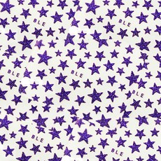 카카스 네일스티커 별, 퍼플, 5개