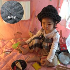 [GOODSIL]보카시론 핼싱키햇DIY패키지 유아용(보카시론2+빅사이즈 줄바늘1), 하늘, 1개