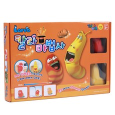 아이실리콘 칼라마법사 클레이, Red, 라바, 1개