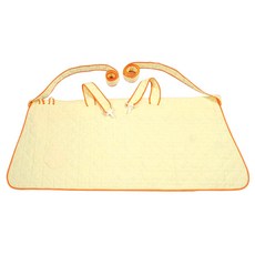 Ppotro 小熊壓紋揹帶, 黃色