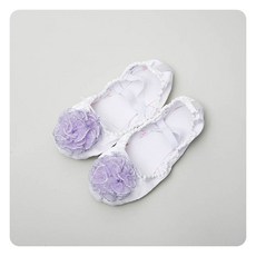 [芭蕾兒童] 紫色珍珠緞面鞋