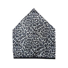 Plie 兒童豹紋頭巾, 灰色