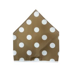 플리에 아동용 도트무늬 두건 1개