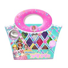 시크릿쥬쥬 비즈가방 쥬얼리, 혼합색상, 1개