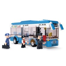 시내버스 M38-B0330 조립식 블럭, 1개