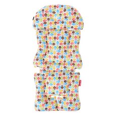 Happy Plus 超細纖維手推車椅墊, 貓頭鷹款, 1片