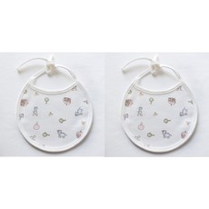 COtton REPUBLIC 孩童圍兜, 牧場動物款